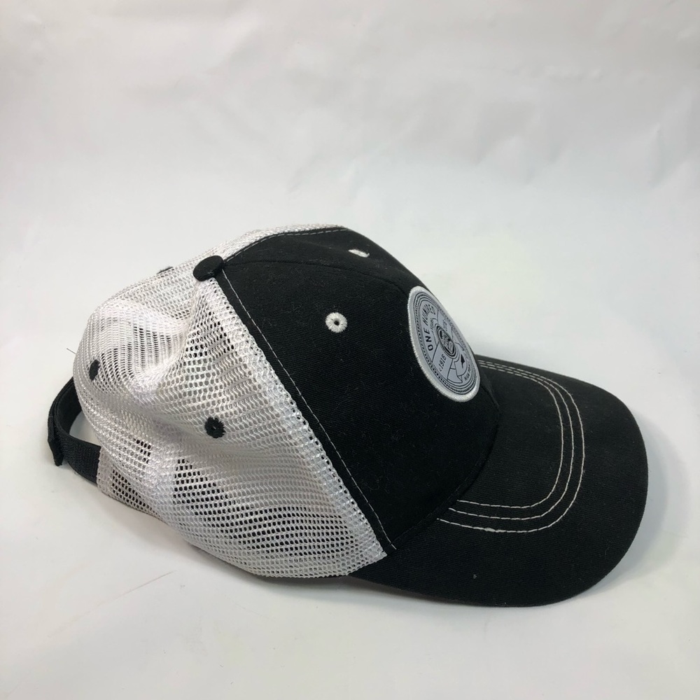 Cap America hat  black and white unisex OS